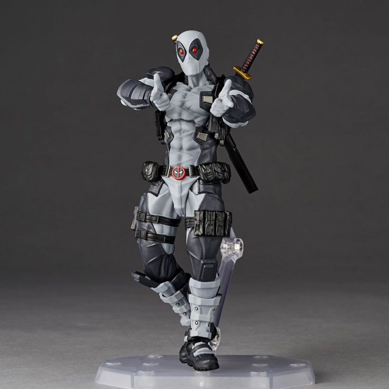 [พร้อมส่ง] Kaiyodo : Revoltech Amazing Yamaguchi (เวอร์ชั่นปกติ) - Deadpool 2.5 X-Force Color Edition (เทา)"