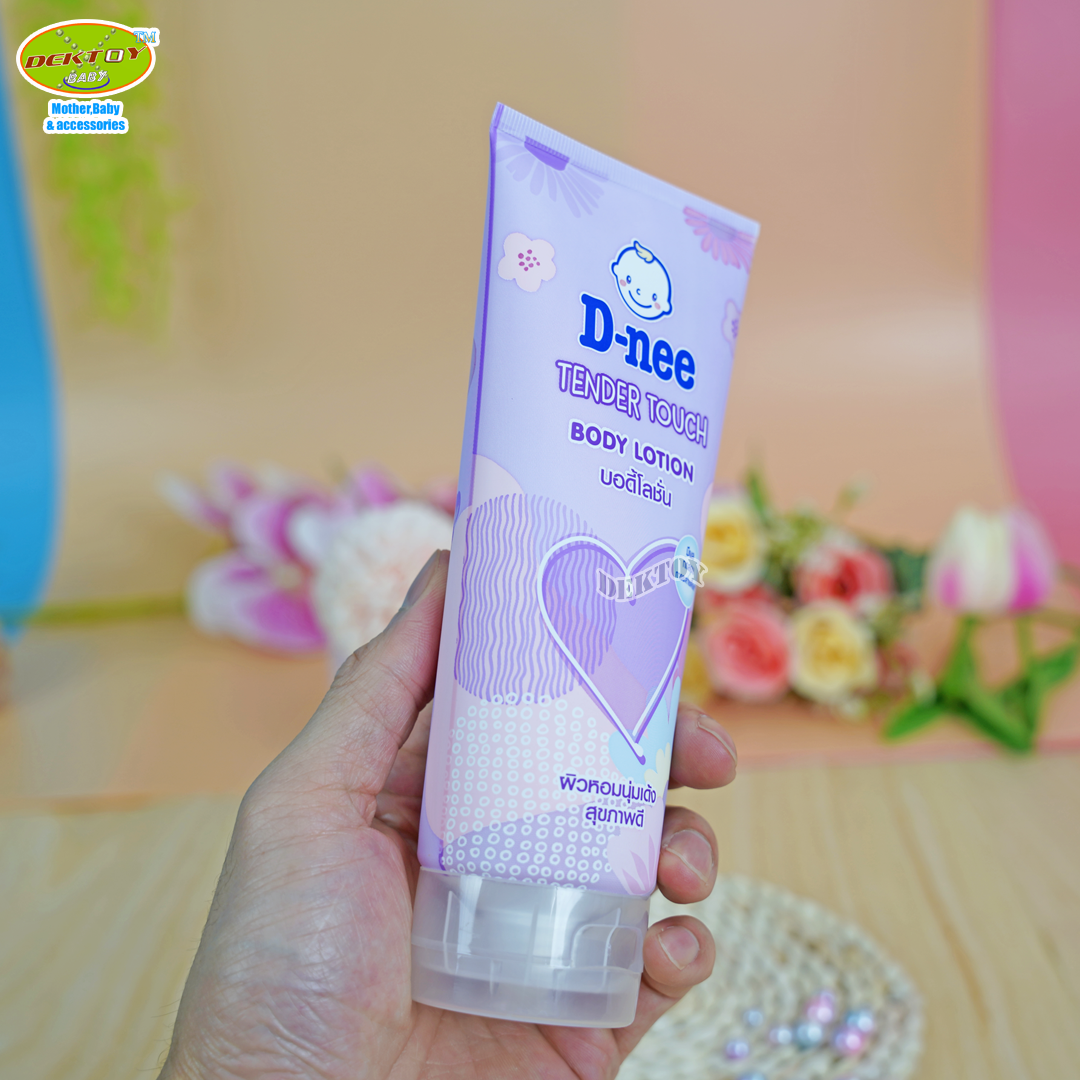D-nee ดีนี่ เทนเดอร์ ทัช บอดี้โลชั่น 180 มล. ม่วง