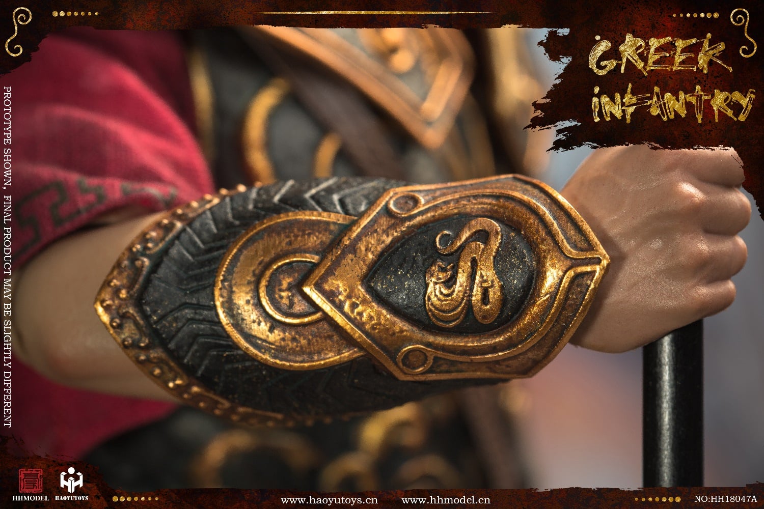 [สั่งจอง]HHMODEL x HAOYUTOYS HH18047 1/6 : Imperial Army-Greek Infantry Gold Edition