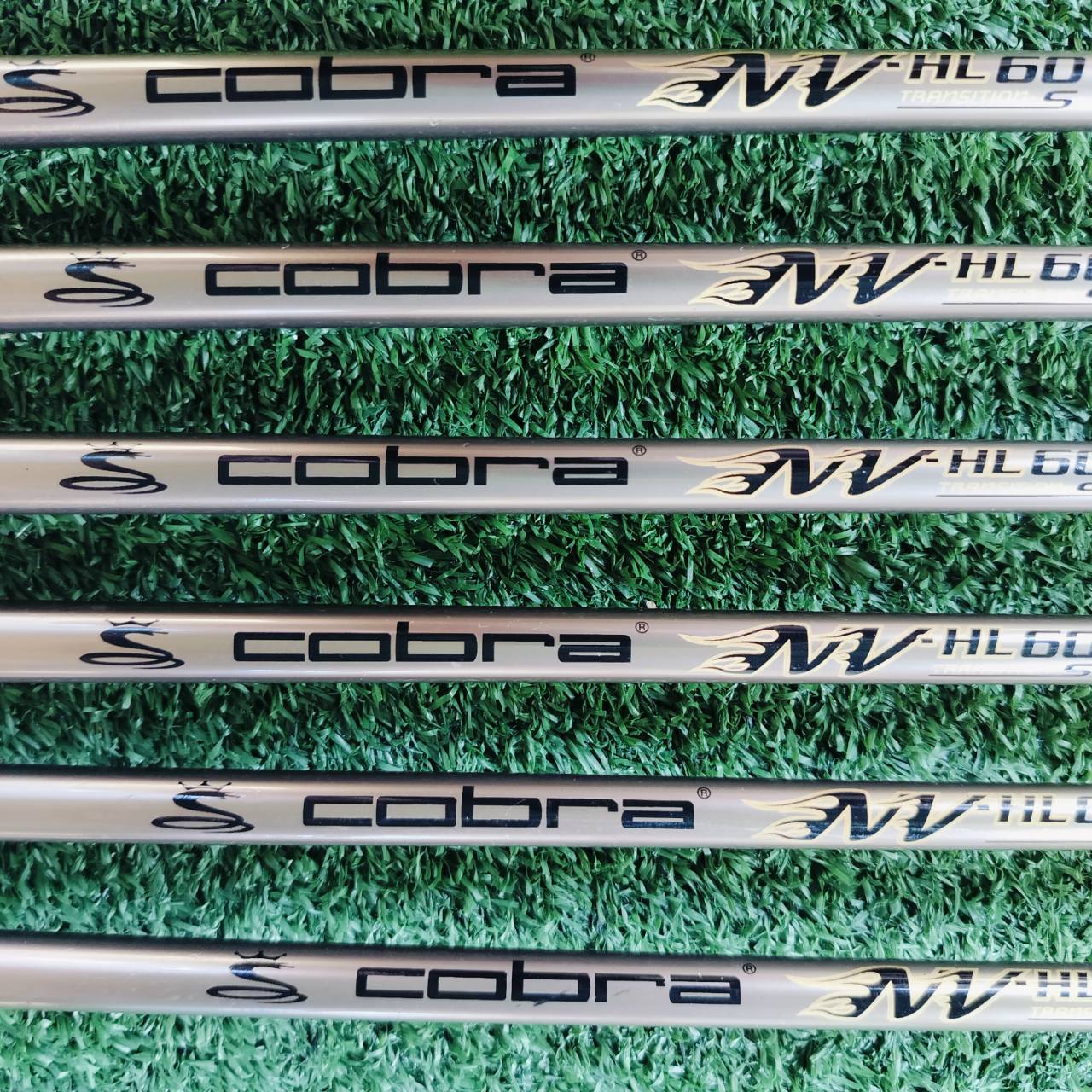 ชุดเหล็ก KING COBRA TRANSITION S ** ตีง่ายเหมือน ไฮบริดทั้งชุด ** มีเหล็ก 6 7 8 9 PW SW ก้าน ALDILA NV-HL LITE FLEX ก้านพรีเมี่ยม แบบตีสบายๆนุ่มนวล ตีง่าย สปีดไม่ต้องเร็ว ก็ตีไกลมาก ไม้กอล์ฟมือสอง ของแท้ By NakaraLuxurious