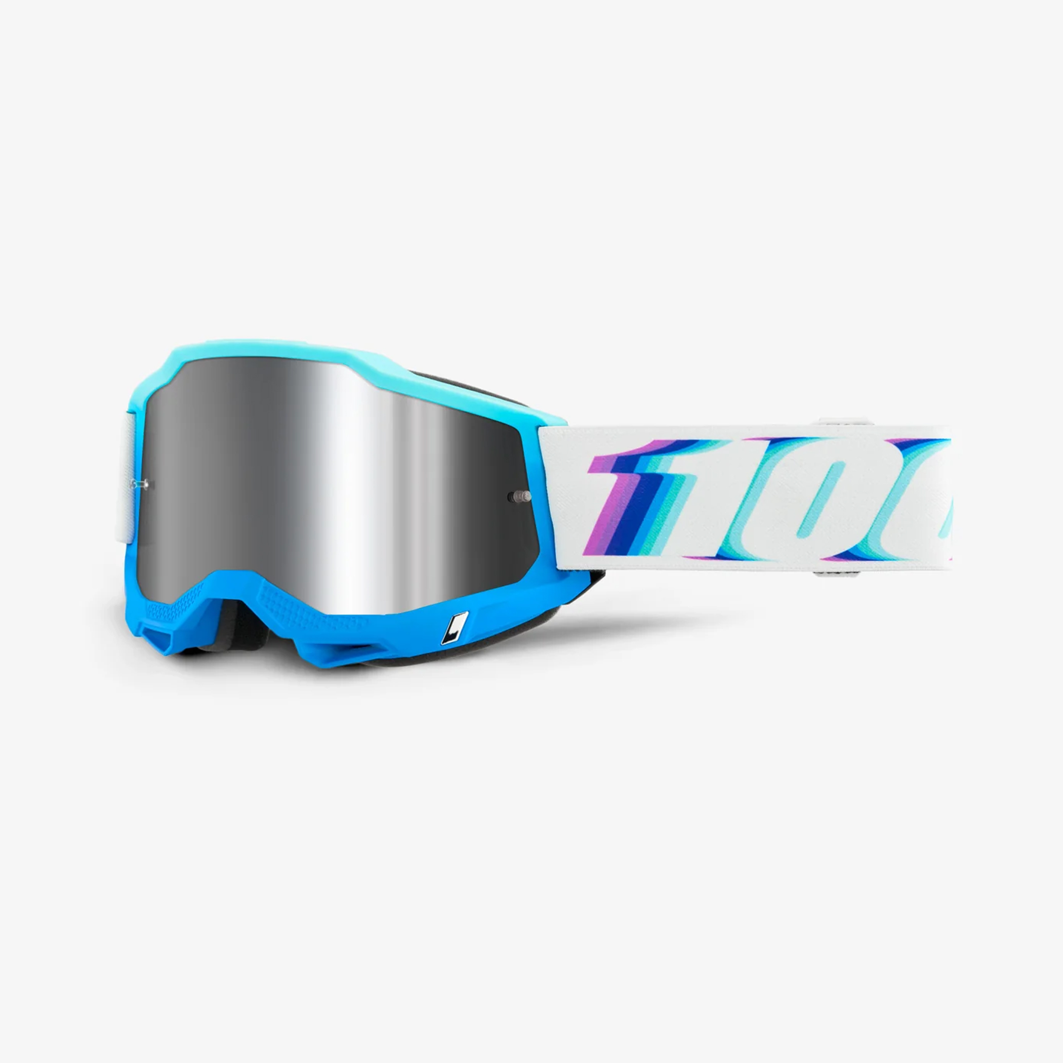 แว่น 100% Accuri 2 Stamino 2023 Mirror Silver Flash / Clear Lens