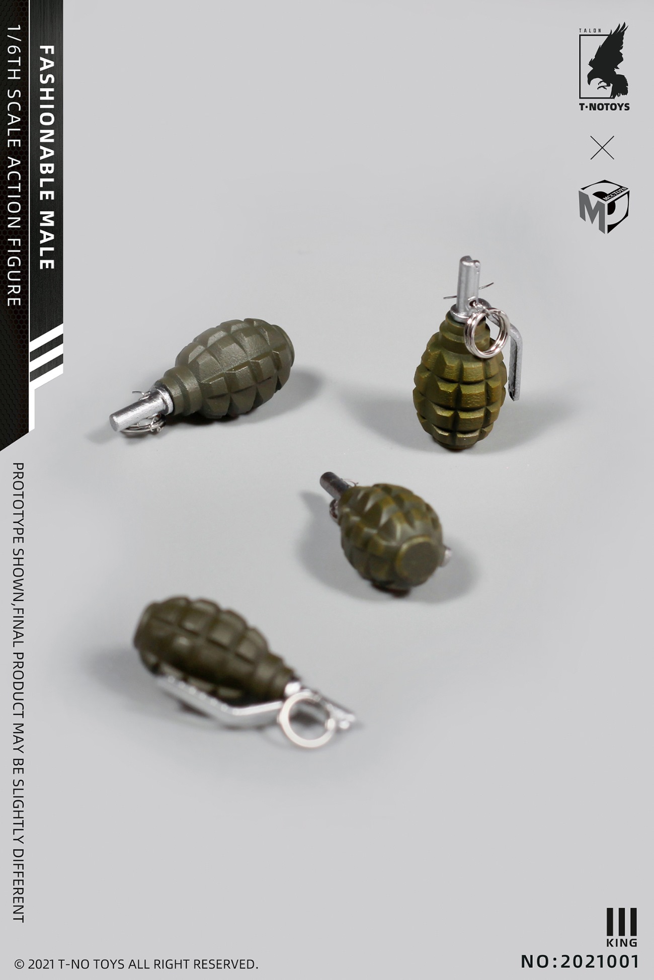 [สั่งจอง] T-NOTOYS x MCCTOYS T2021001 1/6 Fashionable Male Wardrobe Accessories