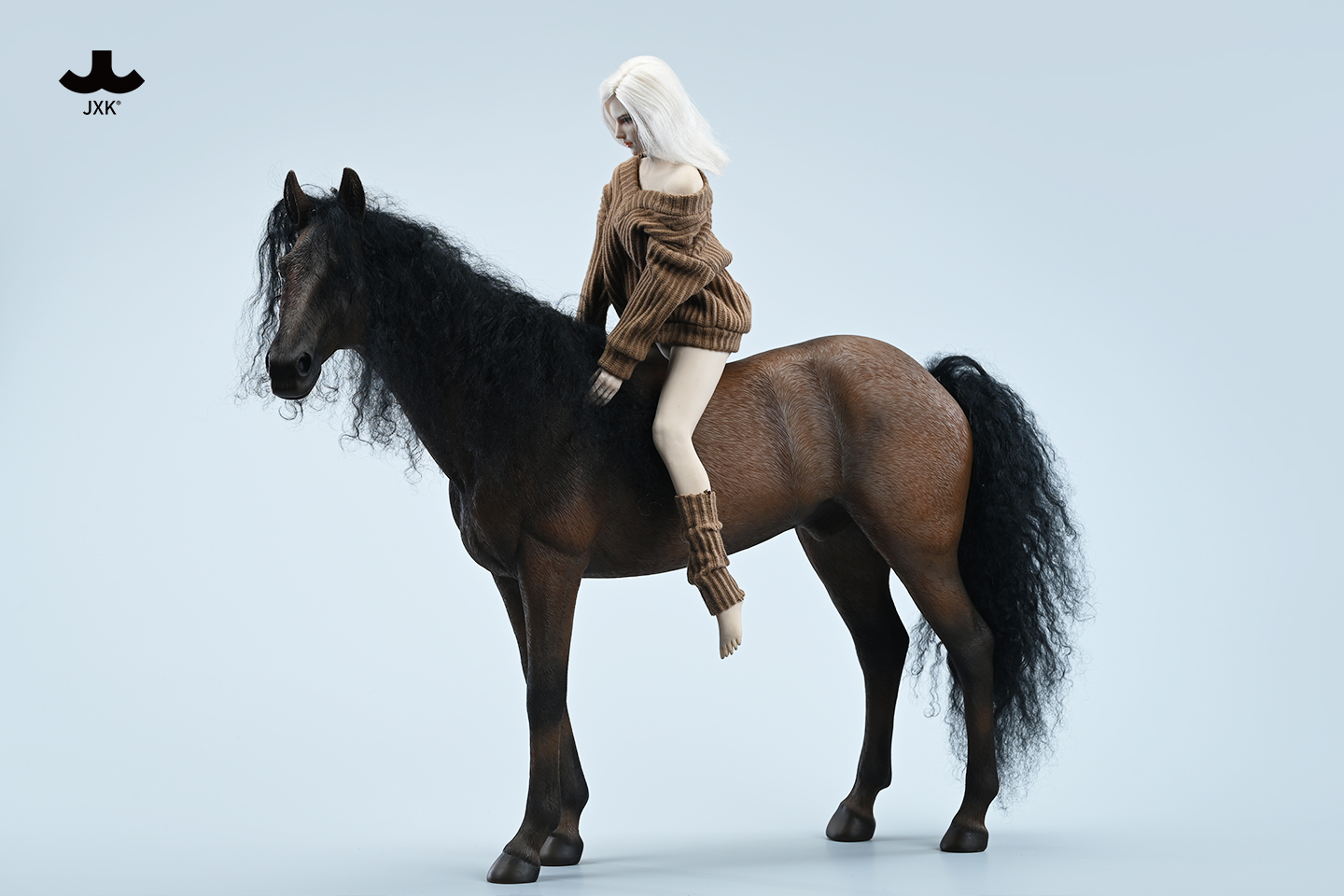 [สั่งจอง]JXK 1/6 Akhal teke horses