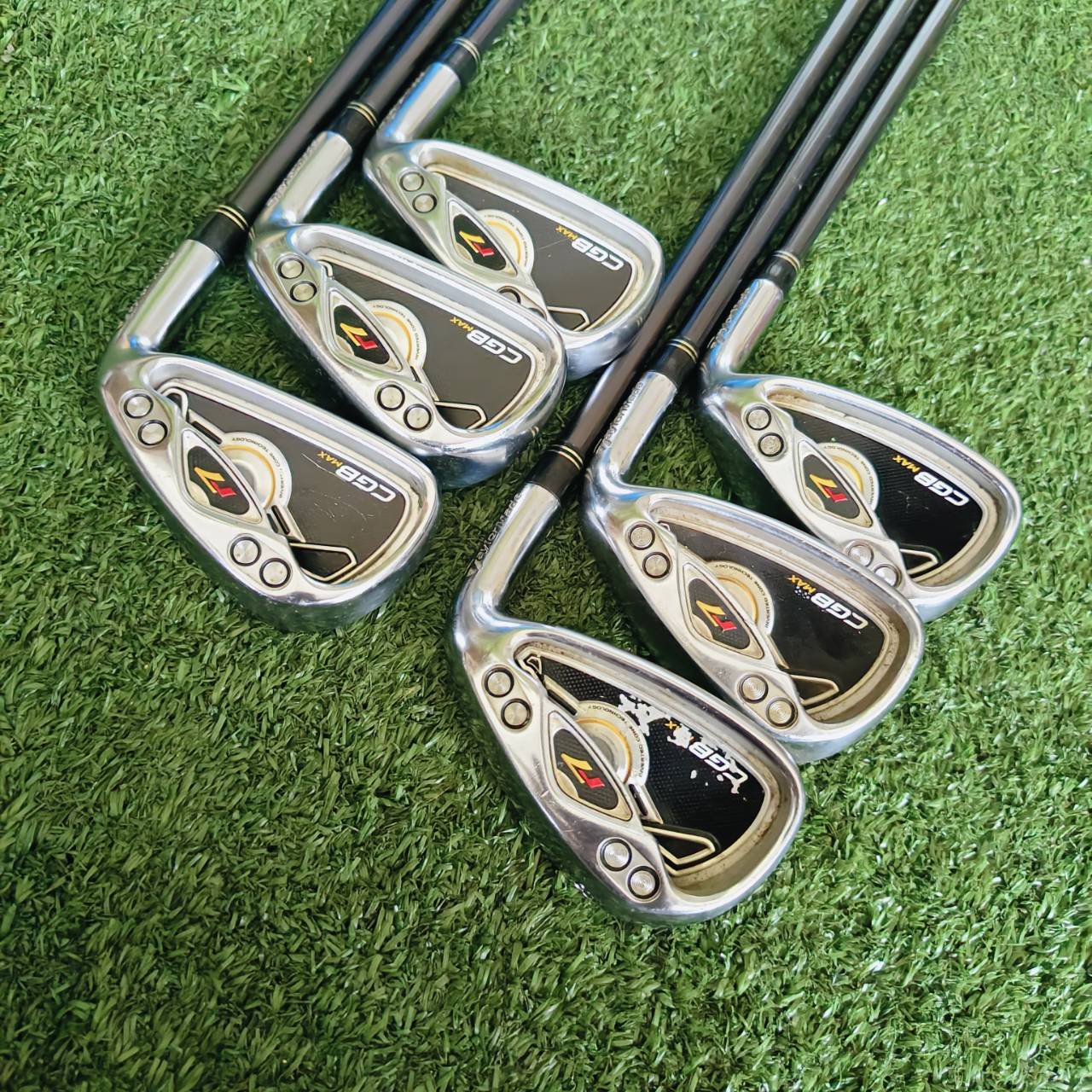 ชุดเหล็ก TaylorMade R7 CGB MAX หน้าไม้ Titanium บางพิเศษ → รีดสปีดลูกเต็มที่