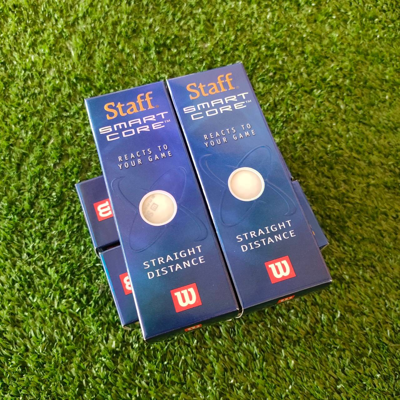 ลูกกอล์ฟ WILSON STAFF SMART CORE 1 โหล 12 ลูก ลูกใหม่มือหนึ่ง ลูกตีไกล และให้สปินได้ดี ตีดีกว่าลูกมือสองแน่นอน