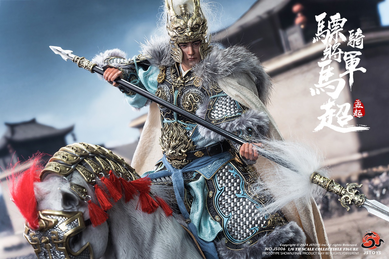 [สั่งจอง] JSTOYS 1/6 CAVALRY GENERAL MA CHAO, MENGQI - JS005 : STANDARD EDITION