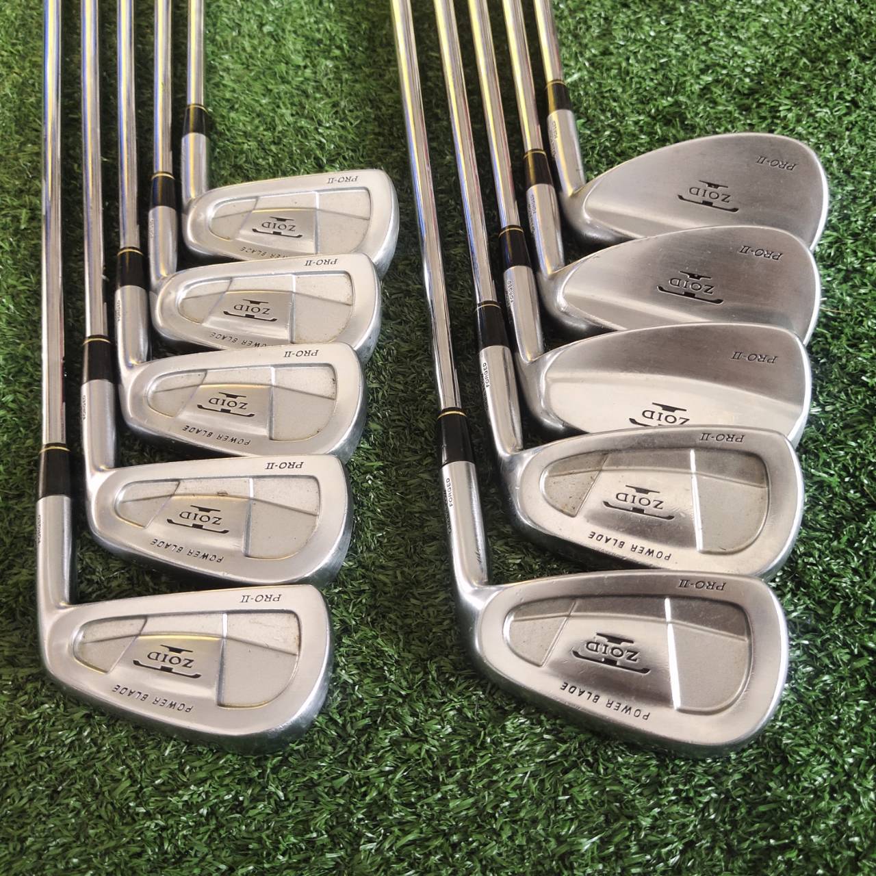 ชุดเหล็ก MIZUNO T-ZOID PRO II GRAIN FLOW FORGED แน่น หนึบ ควบคุมระยะและทิศทางได้ยอดเยี่ยม