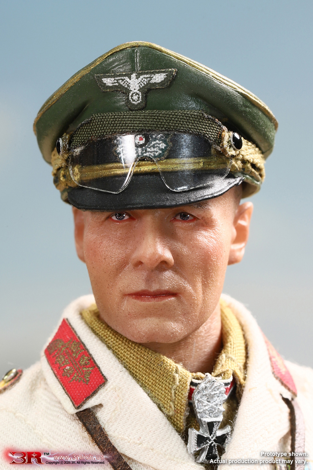 [สั่งจอง] 3R TG80004 1/12 : Mini Reich Series - General Field Marshal of German Afrika Korps - Erwin Rommel, The Desert Fox