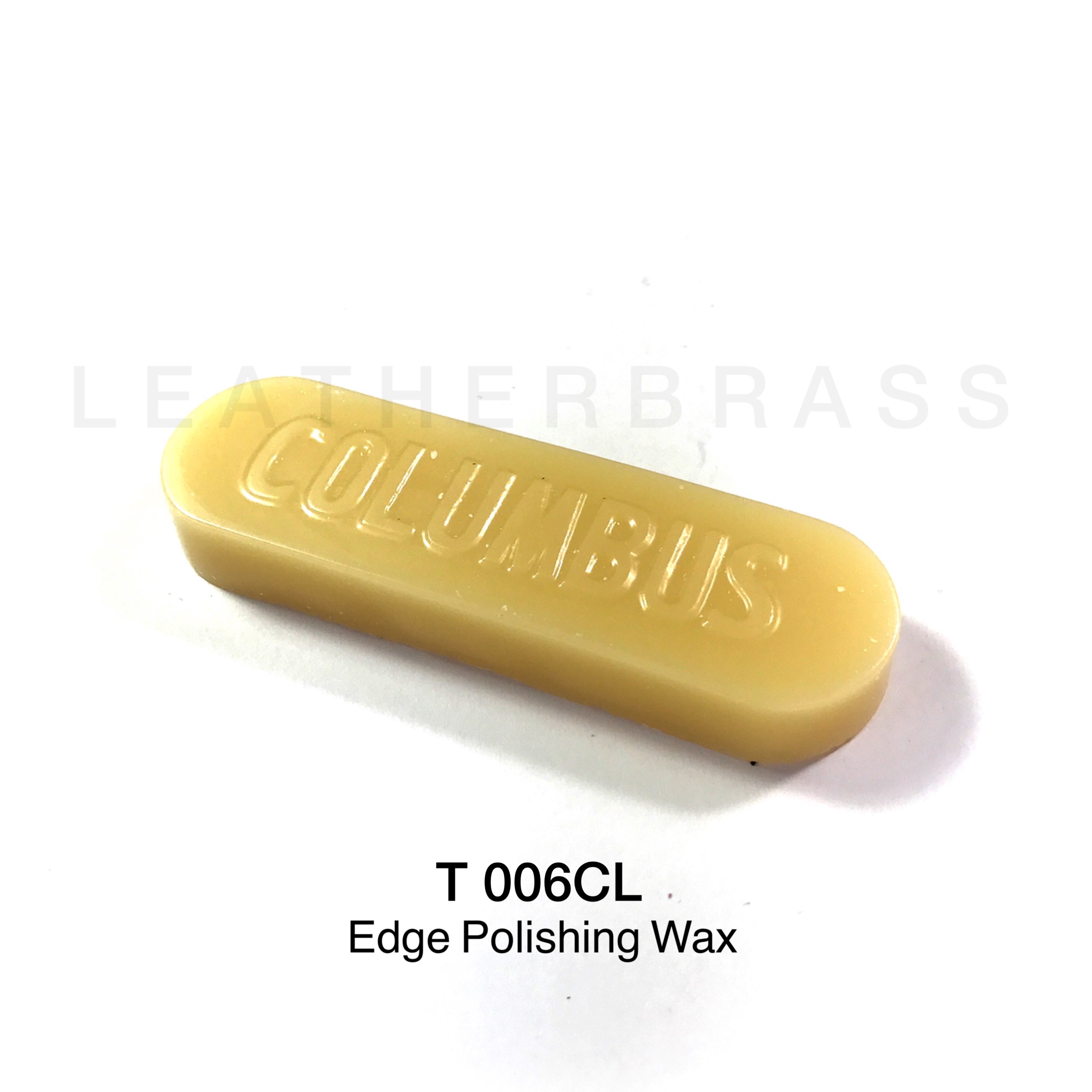 T006 แว๊กซ์ขัดขอบ Columbus Edge Polishing Wax อุปกรณ์งานหนัง leatherbrass**ราคาต่อชิ้น**