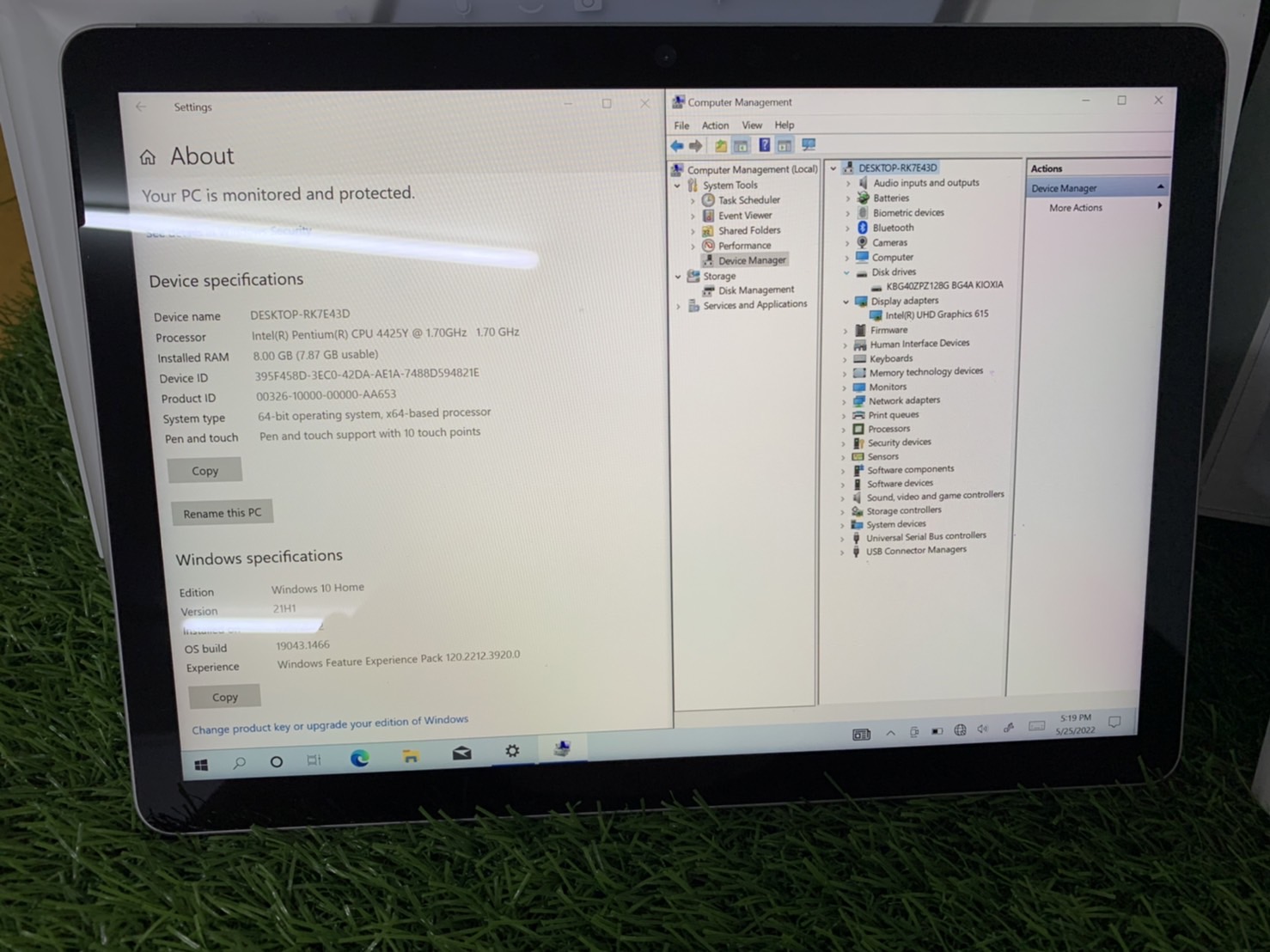 Notebook โน๊ตบุ๊ค Microsoft Surface Go 2 แถม Keyboard