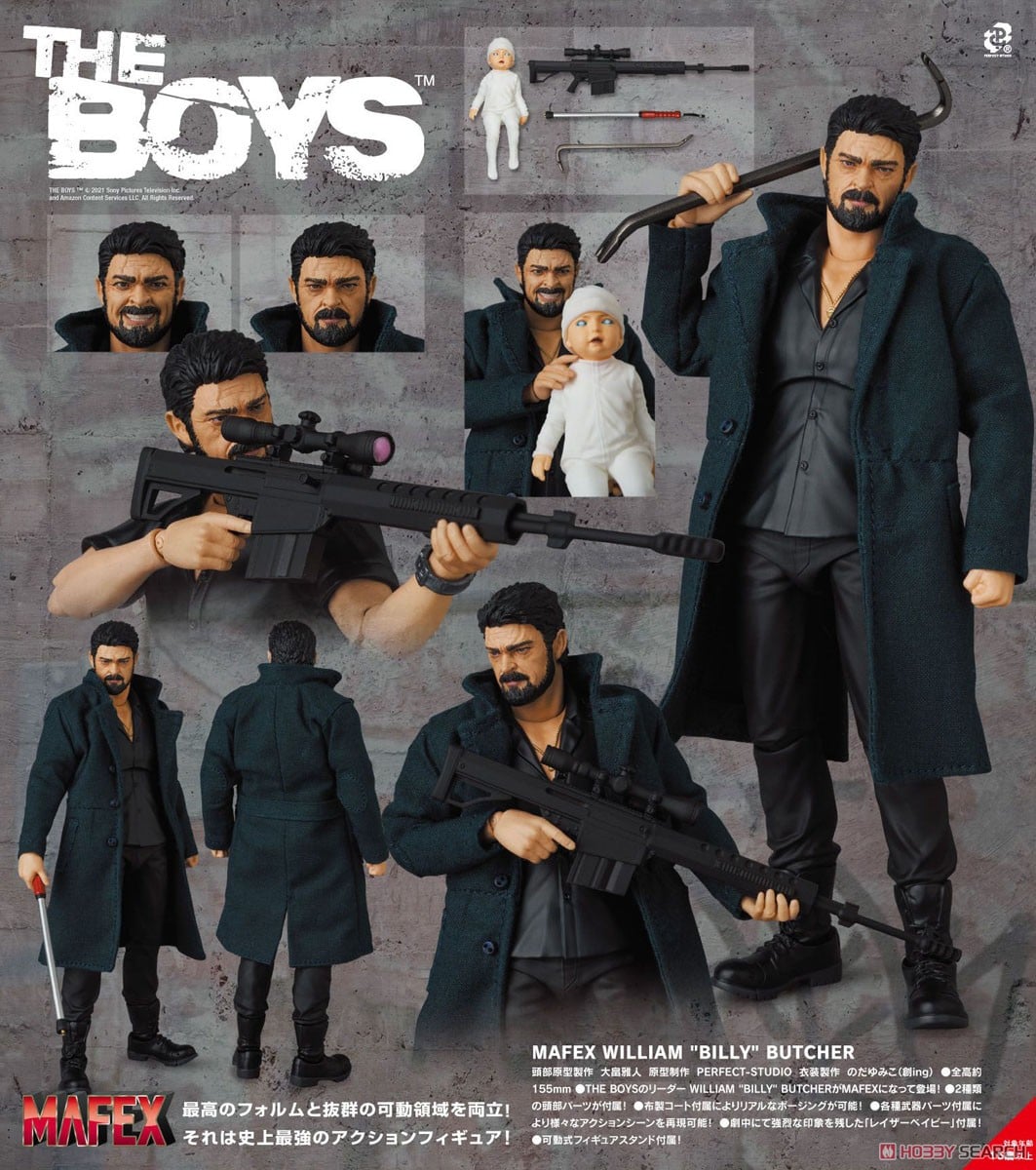 [สั่งจอง]Mafex No.154 : William `Billy` Butcher