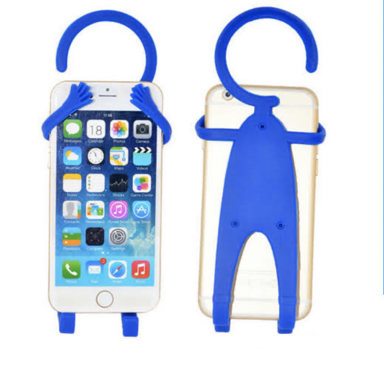 อุปกรณ์ยึด โทรศัพท์ มือถือ ใน รถยนต์ มอเตอร์ไซค์ แขวนโทรศัพท์ วางโทรศัพท์ ตั้งโทรศัพท์ Flexible cell Phone Holder 1 ชิ้น