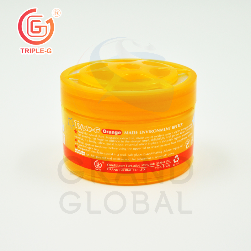 Triple-G เจลน้ำหอม 168 กรัม 1แถม1 น้ำหอมติดรถยนต์ คละสี คละกลิ่น