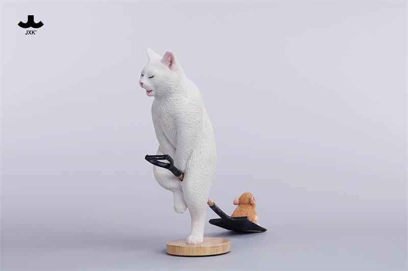 [สั่งจอง] JXK 1/6 : Folded Eared Cat Figurine V2