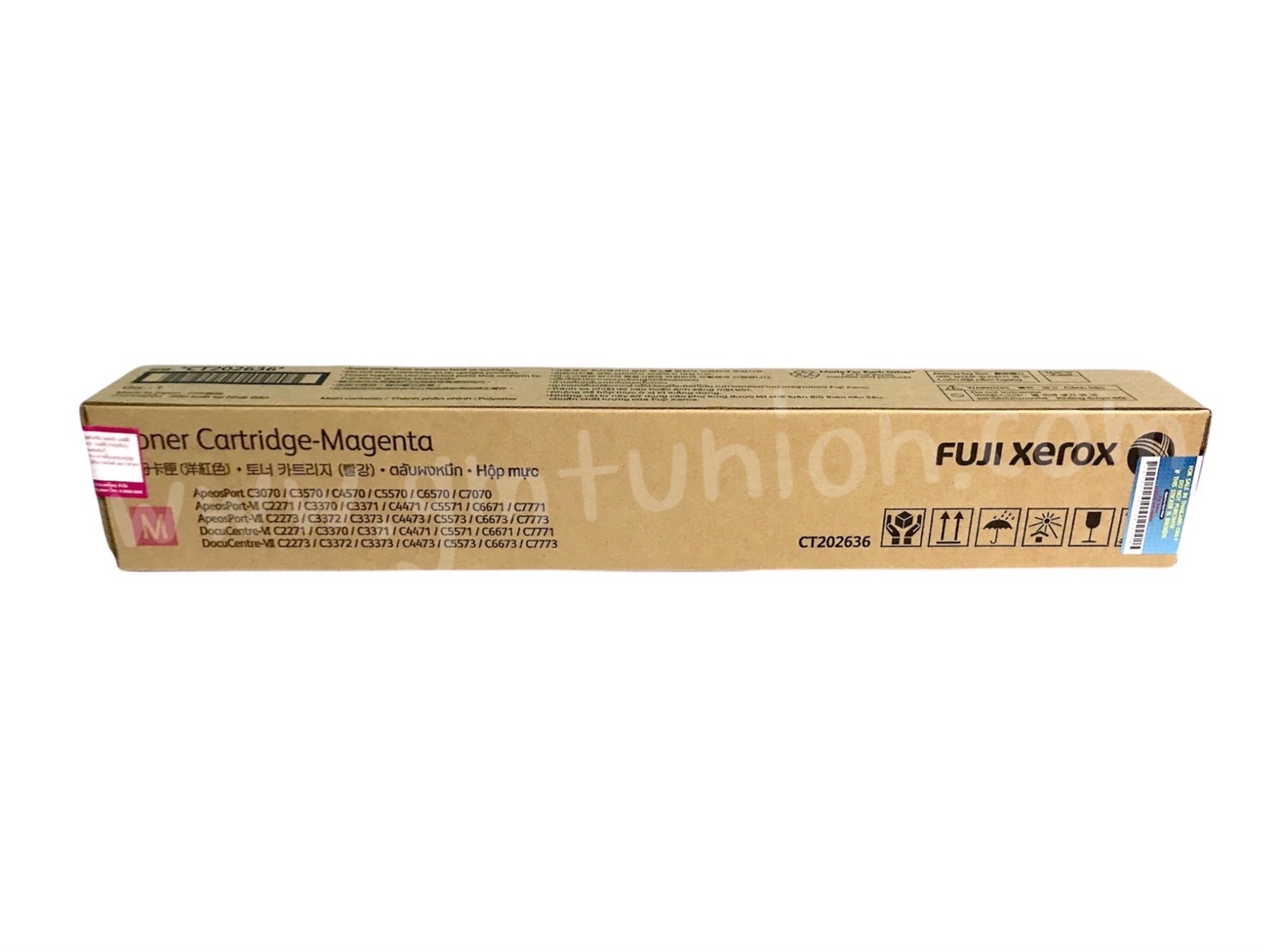 Fuji Xerox CT202636 ตลับหมึกโทนเนอร์สีแดง (Magenta)
