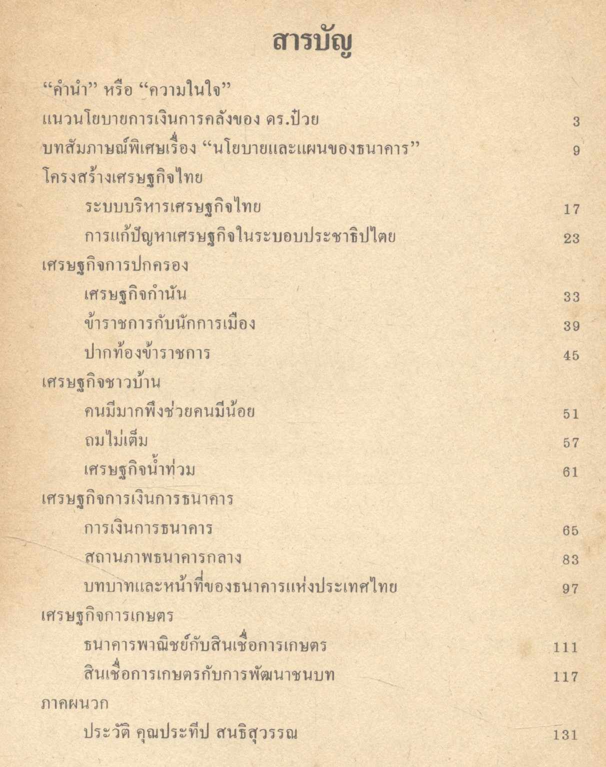 เศรษฐทรรศน์ รวมบทความเชิงวิชาการด้านเศรษฐศาสตร์