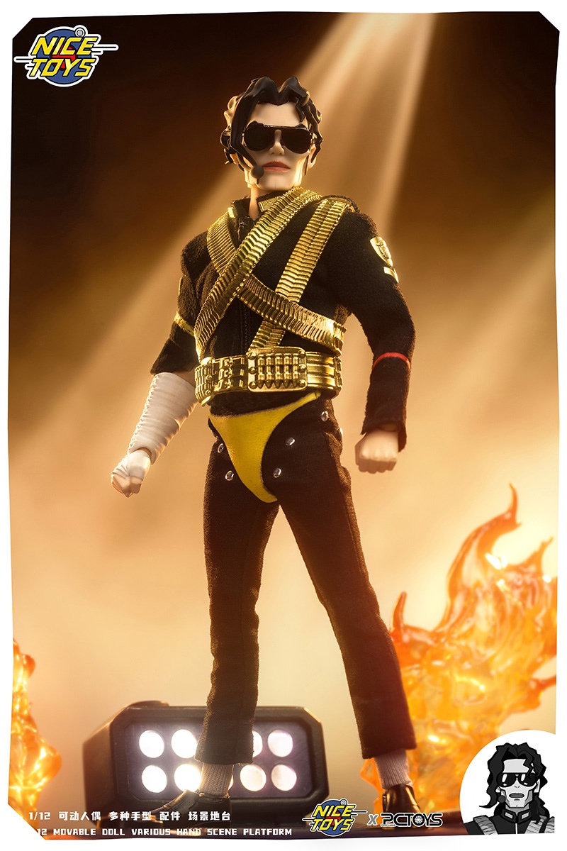 [พร้อมส่ง] NICETOYS 1/12 : Mike พิเศษเซตรวม NT2204A & B : Concert Mike