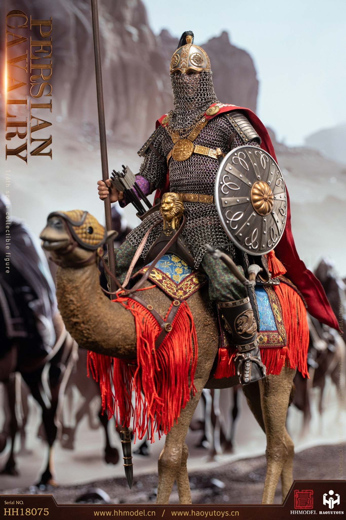 [สั่งจอง] HHMODEL & HAOYUTOYS 1/6 Imperial Legion - HH18075 : Persian heavy cavalry