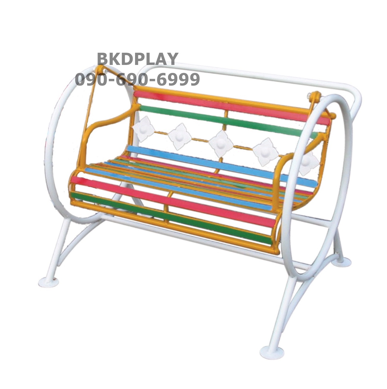 เครื่องเล่นสนามกลางแจ้ง เครื่องเล่นสนามเหล็ก เก้าอี้โยกเหล็ก ราคาโรงงาน สินค้าสั่งผลิต10-20วัน