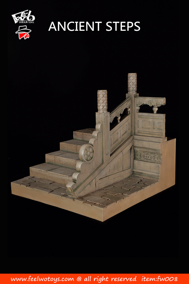 [สั่งจอง]FEELWOTOYS 1/6 Ancient steps with carve patterns
