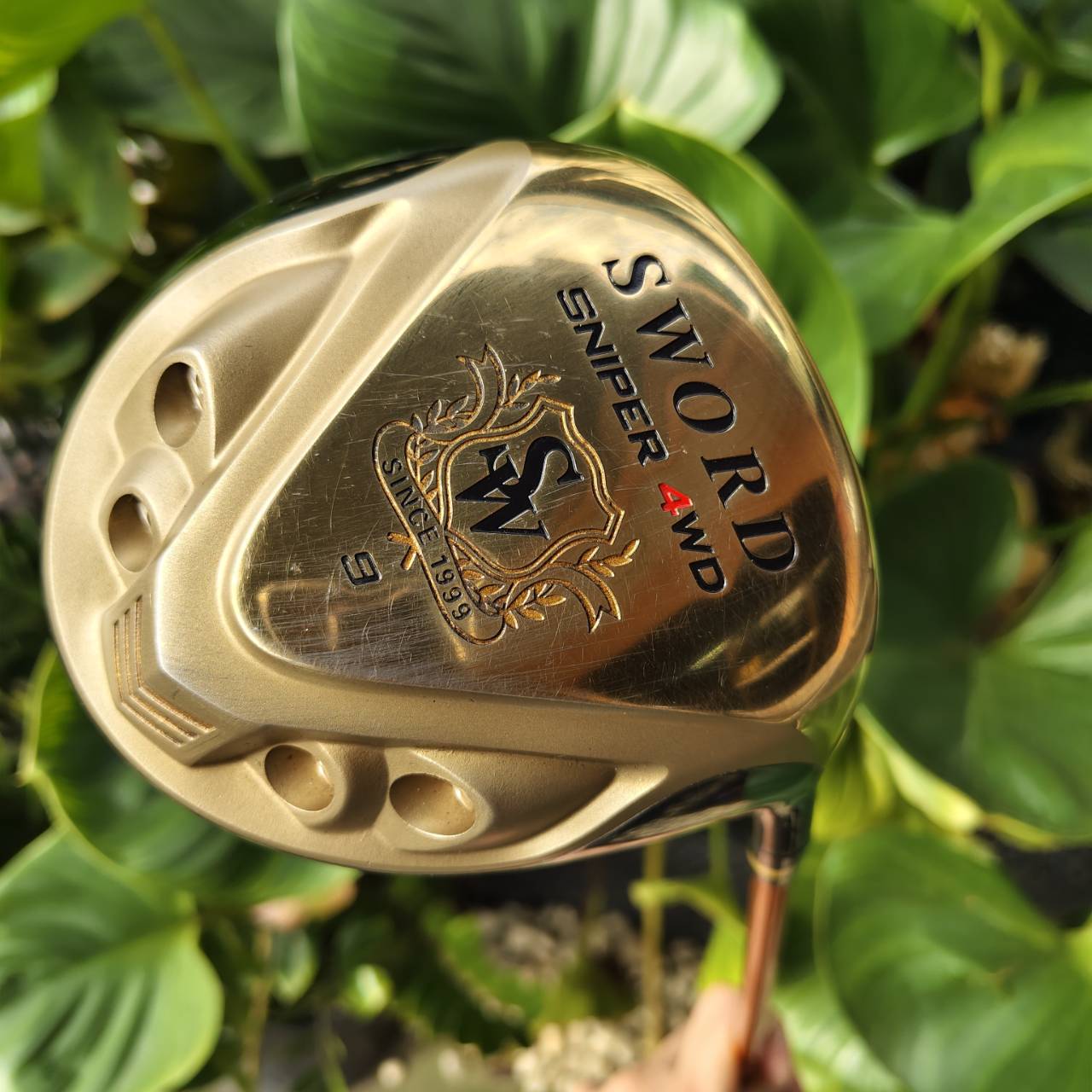 Driver SWORD SNIPER 4WD ไกลสุดขั้วหน้าเด้งสุดขีด และตีตรงเป็นท่อ หมุด 4 จุด ค่า M.O.I.สูงมาก