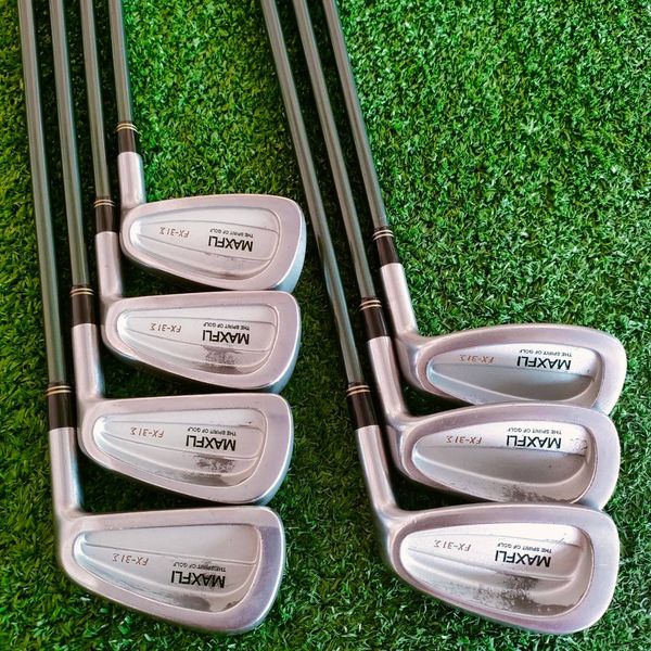 ชุดเหล็ก DUNLOP MAXFIL THE SPIRIT OF GOLF FX-31 มีเหล็ก 5-9 เเละ PW SW ก้าน FARJECT WT-60 FLEX R เหล็กพรีเมี่ยมจากประเทศญี่ปุ่น!! ไม้กอล์ฟมือสอง ของแท้ BY NakaraLuxurious