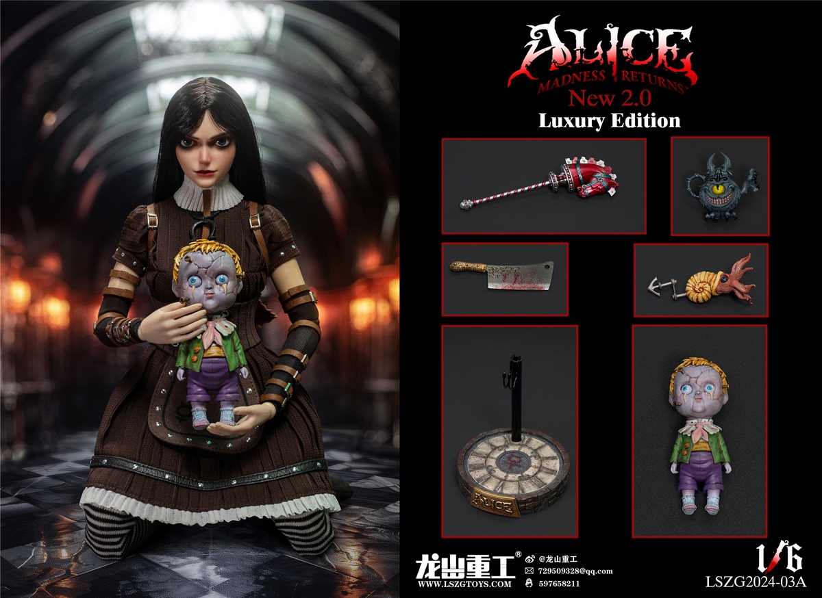 [สั่งจอง] Longshan Heavy Industry 1/6 : Alice's Crazy Return 2.0