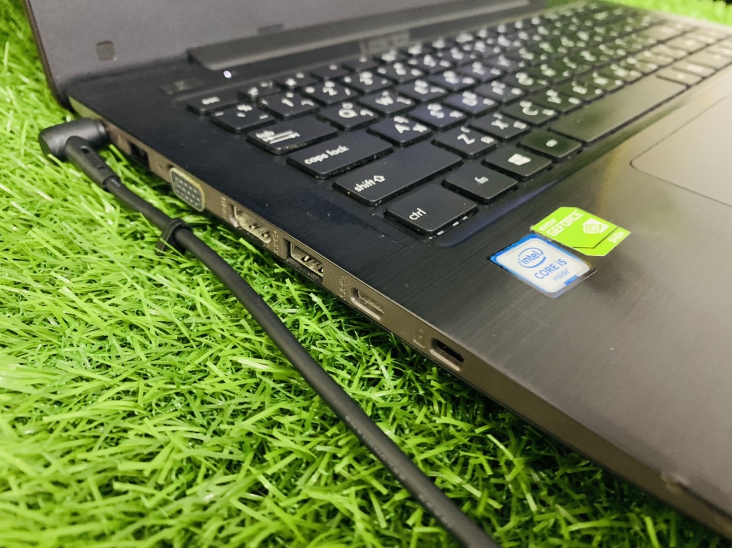 โน้ตบุ๊ค Notebook ASUS K456U - 14 inch จอมีรอยทับคีย์บอร์ด เครื่องถลอก ช่องแลนเสีย