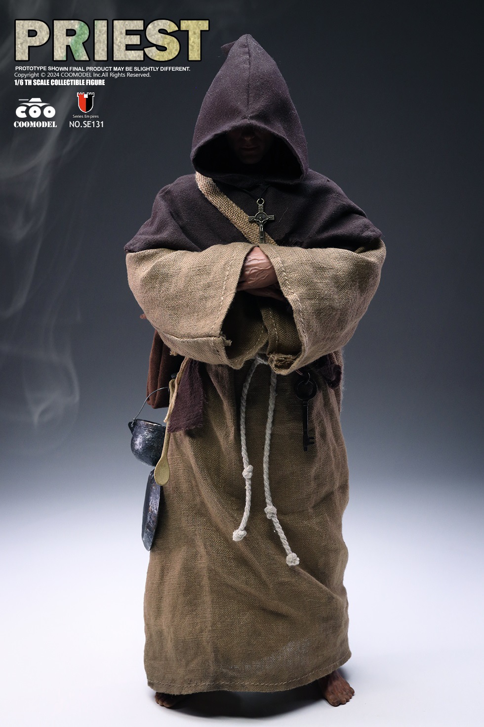 [สั่งจอง] COOMODEL 1/6 SE131 : SERIES OF EMPIRES - MEDIEVAL PRIEST