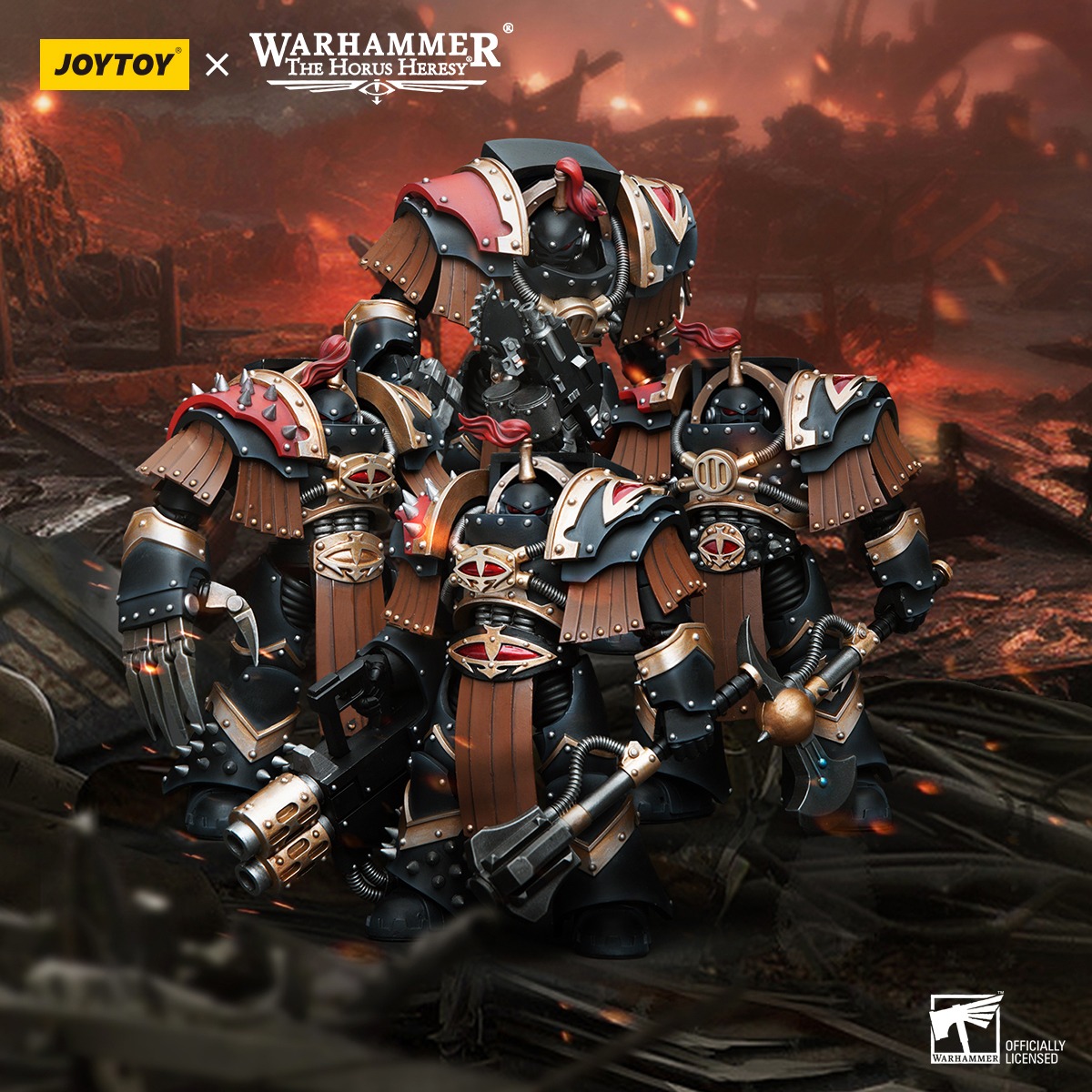 [สั่งจอง]Joytoy 1/18 --- Sons of Horus Justaerin Terminator Squad