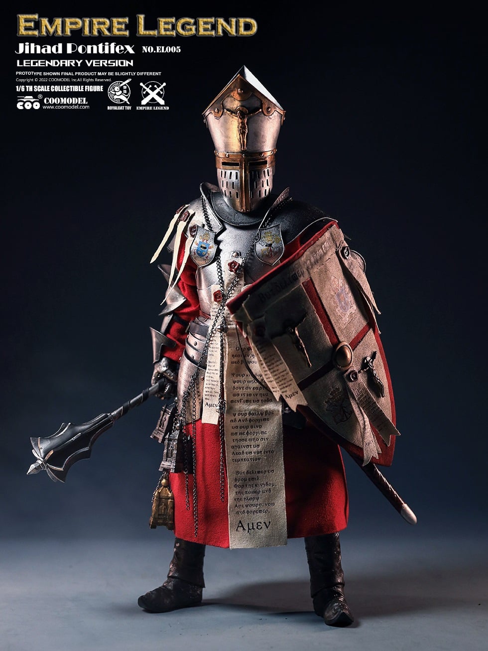 [สั่งจอง]COOMODEL 1/6 : Empire Legend - Holy War Priest