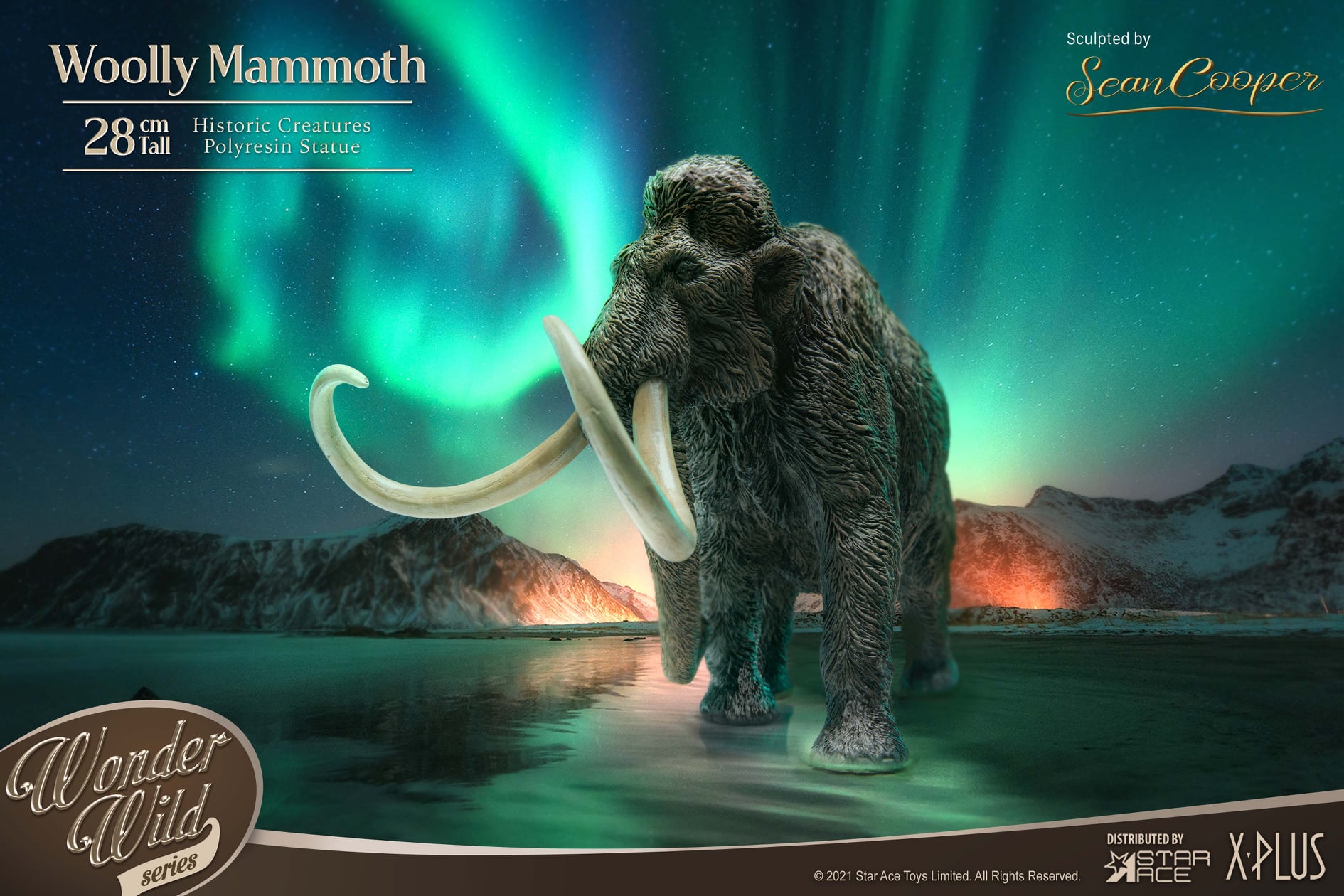 [สั่งจอง]X-Plus / STAR ACE Toys SA5001 : "WONDER WILD" series - Wooly Mammoth Statue