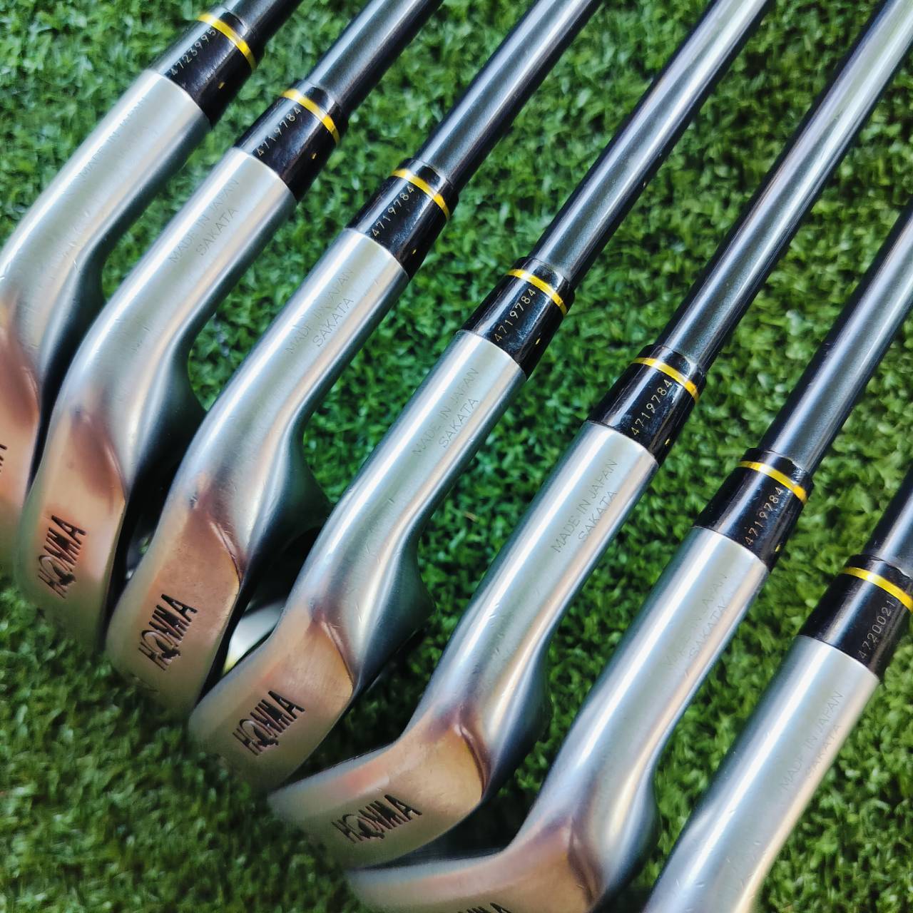 ***ไม้กอล์ฟผู้หญิงพรีเมี่ยม*** ชุดเหล็ก HONMA TM 504C ก้าน ARMRQ 846 FLEX L **1ดาว** เป็นก้านถักพรีเมี่ยมสูงสุดของญี่ปุ่น ไม้กอล์ฟพรีเมี่ยมมือสอง ของแท้ By NakaraLuxurious