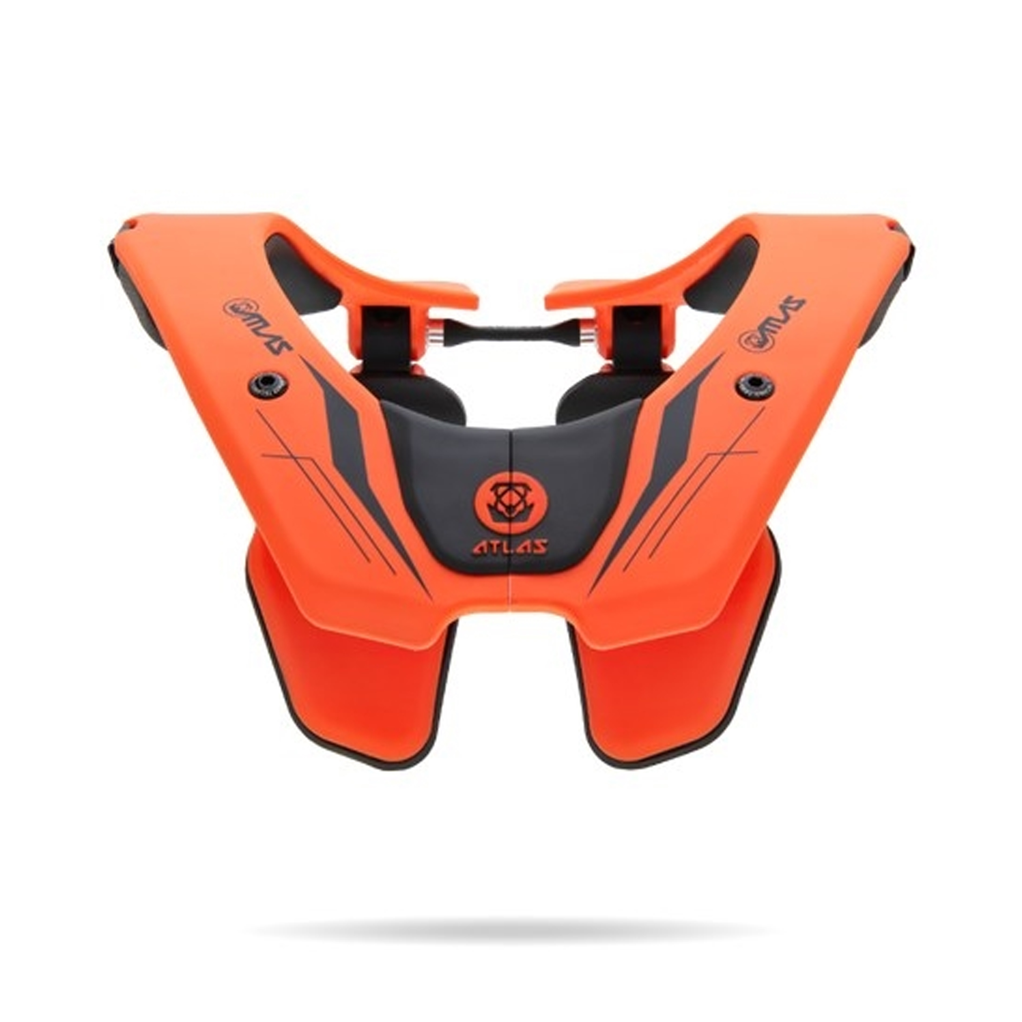 การ์ดคอ Atlas Air Neck Brace สีส้ม