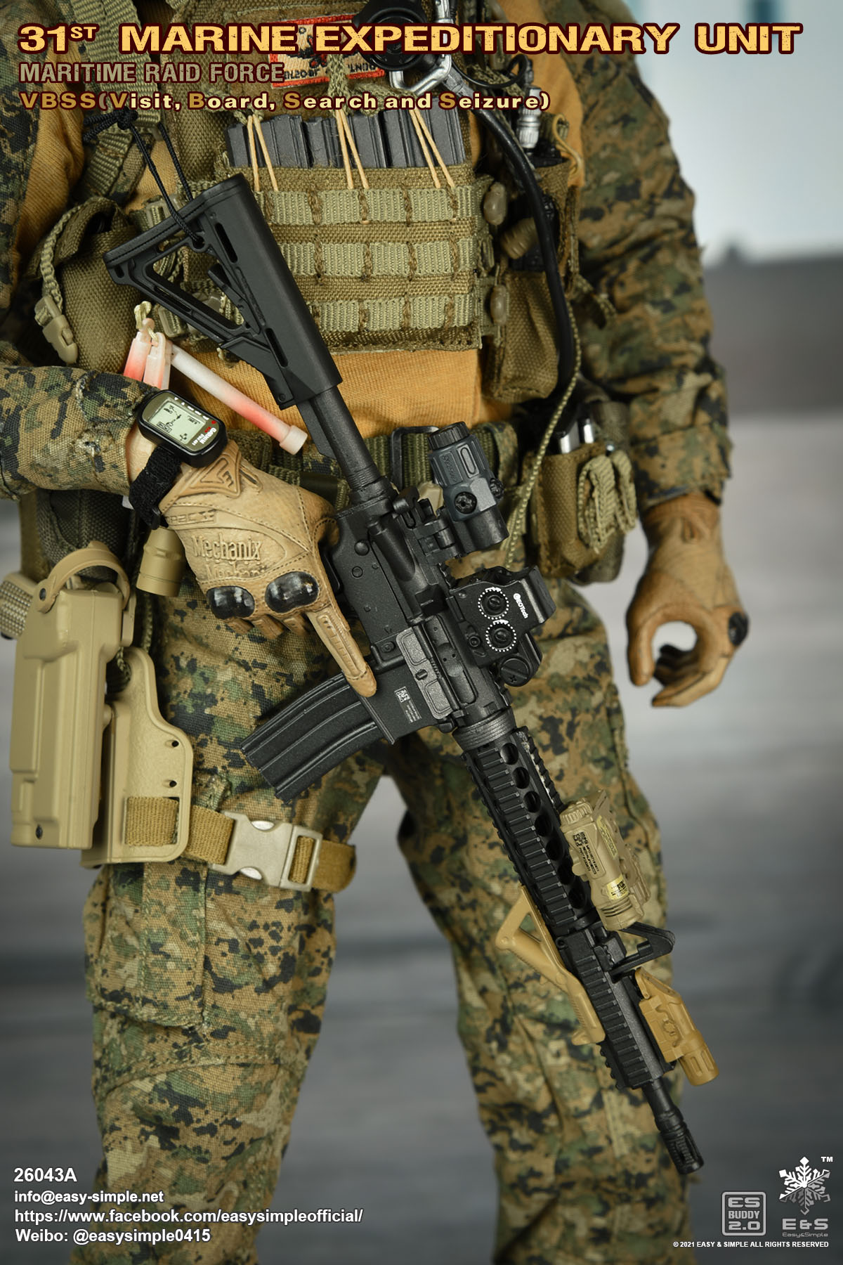 [สั่งจอง] Easy&Simple 26043A 1/6 : 31st MEU MRF VBSS