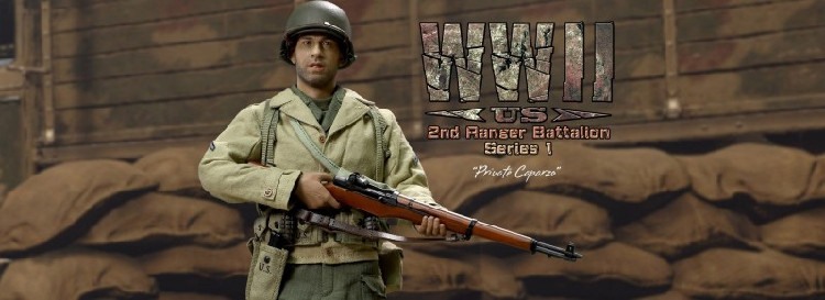 [สั่งจอง]DID 1/6 A80140 WWII US 2nd Ranger Battalion Series 1 Private Caparzo