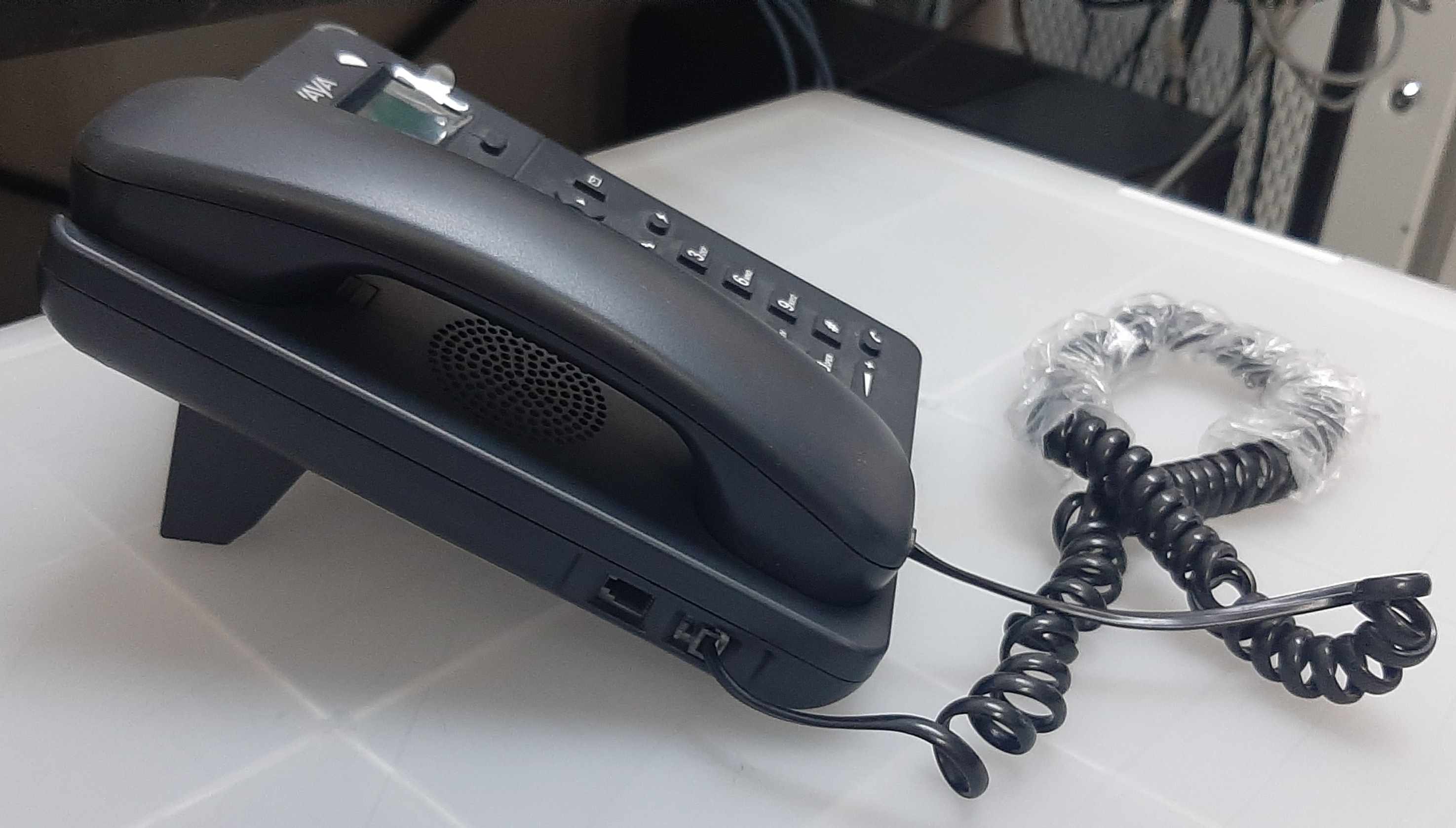 Deskphone มือสอง สภาพดี Avaya E129 SIP Office Business Phoneประกันร้าน 1 เดือน