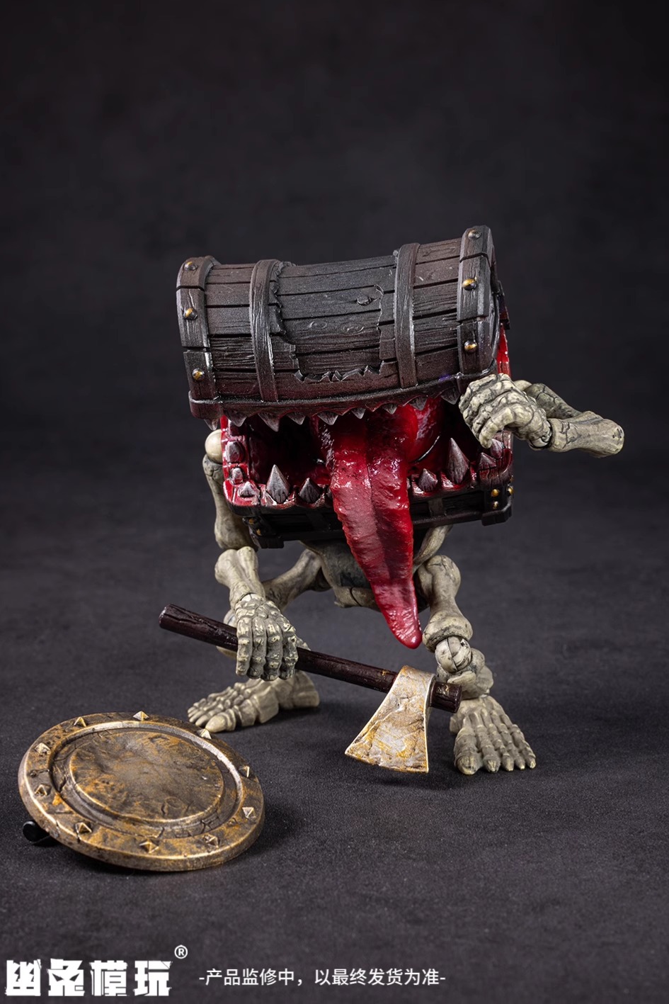 [พร้อมส่ง]Youtu Model Play 1/12 : Skeleton Treasure Chest Action Figure