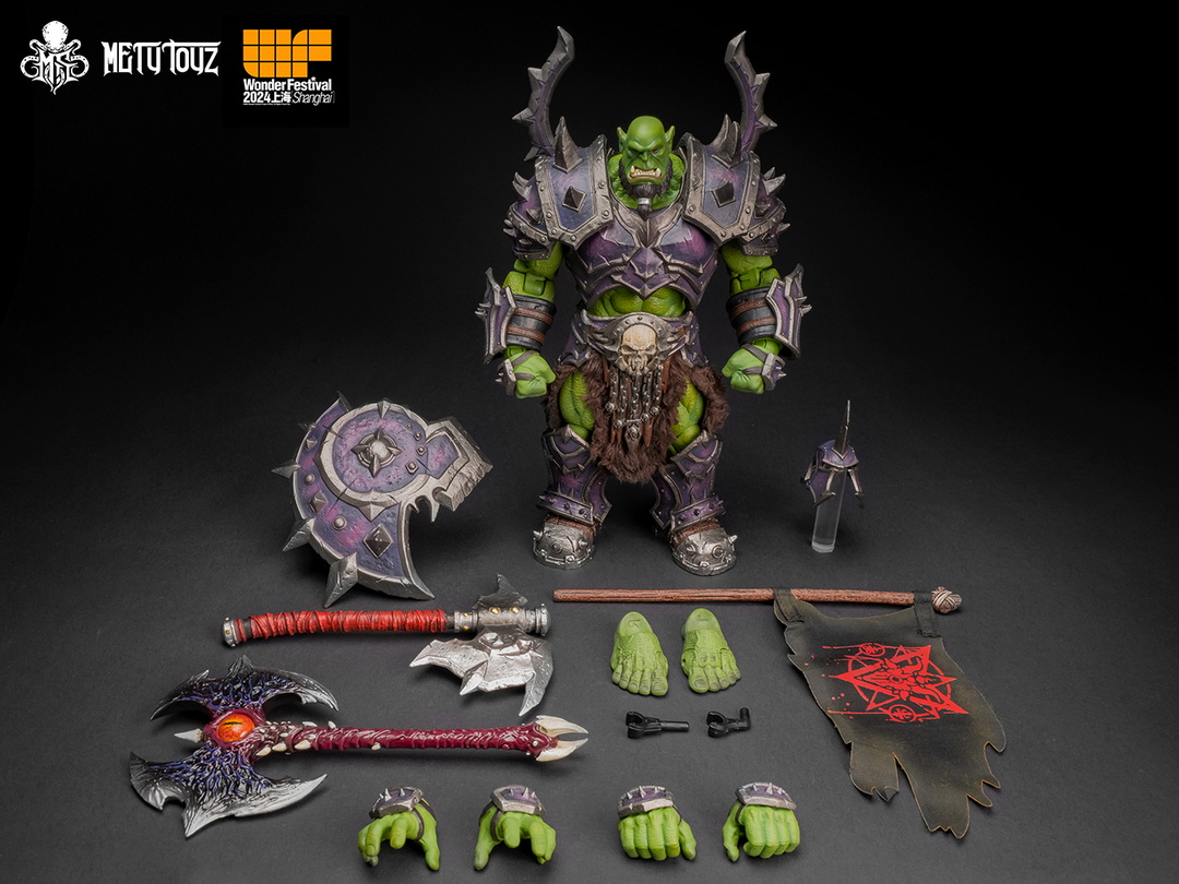[พร้อมส่ง] Mety toyz : Orc Purple Commander (WF2024 ShangHai Version)
