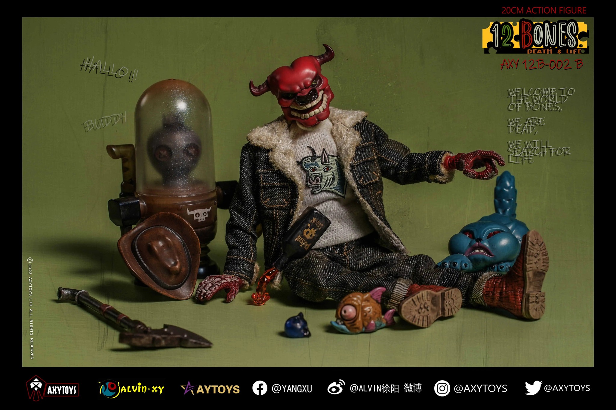 [สั่งจอง] AXYTOYS 12 BONES 1/12