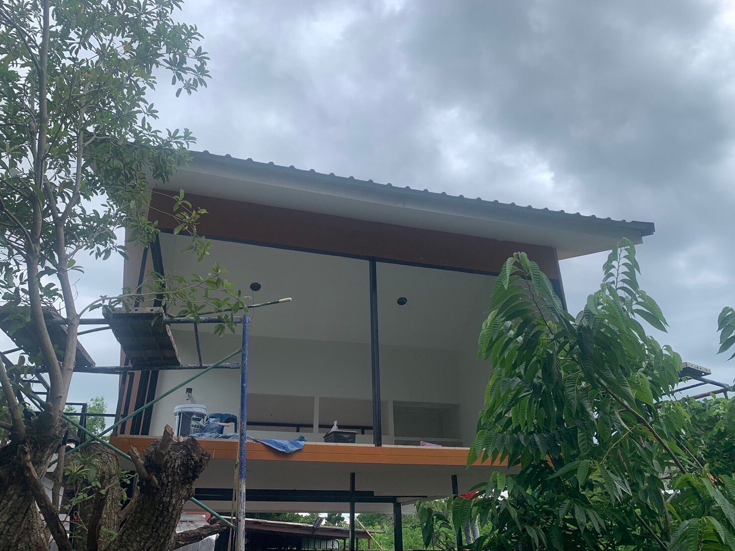 บ้านพักตากอากาศ (คุณป้อม) อ.บ้านโป่ง จ.ราชบุรี