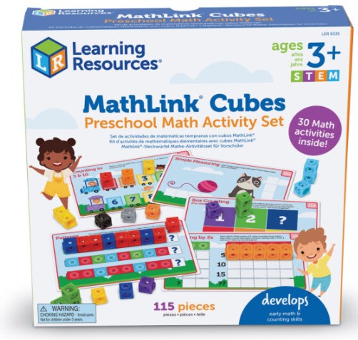 ชุดเตรียมความพร้อมทักษะพื้นฐานคณิตศาสตร์ลูกบาศก์แสนสนุก ของเล่นเสริมพัฒนาการ, สื่อการสอนเด็กอนุบาล ,ของเล่นเสริมพัฒนาการ พร้อมส่ง