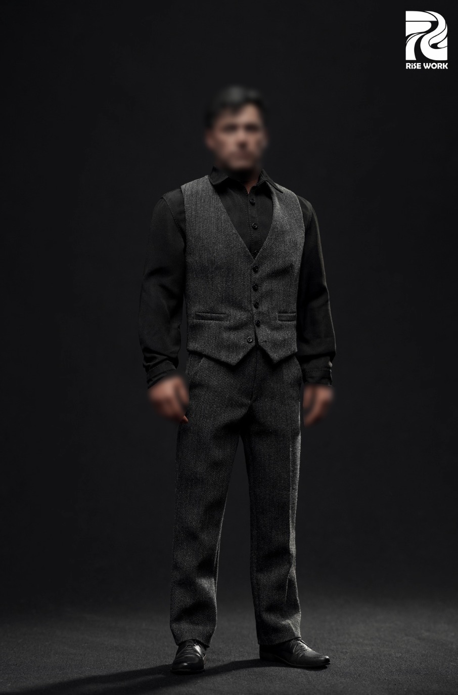 [สั่งจอง]Rise Work RW05 1/6 : BAT MAN Gray Vest Costume Hangtag Set