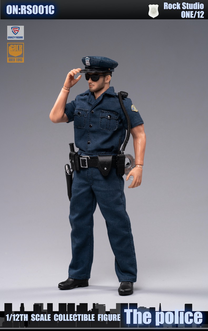 [สั่งจอง]ROCKTOYS RS001A/B/C 1/12 The Police D Kind [3 figure set]