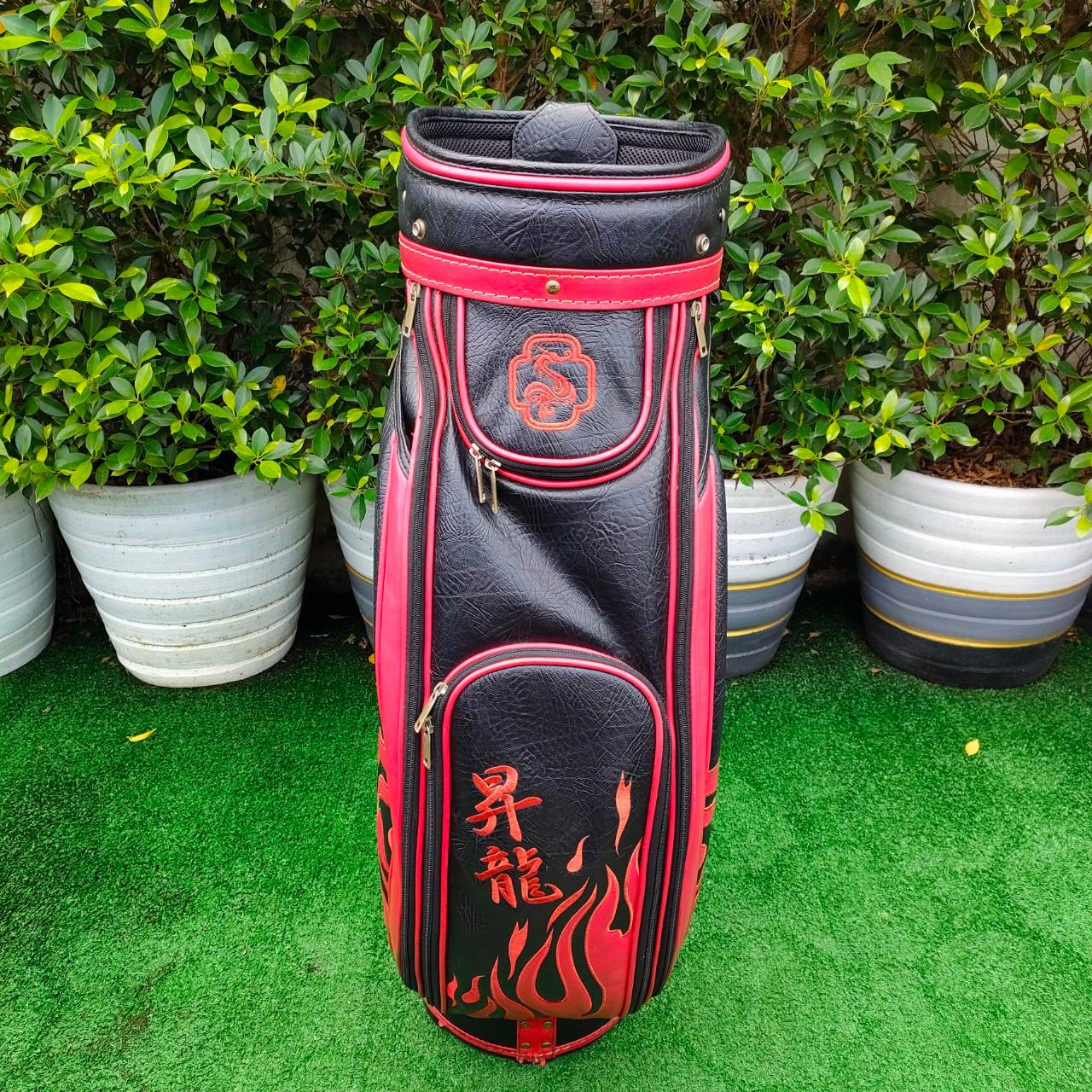 ถุงกอล์ฟ SAMURAI - DRAGON มือสอง **มีตำหนิ ถุงลอกนิดหน่อย**