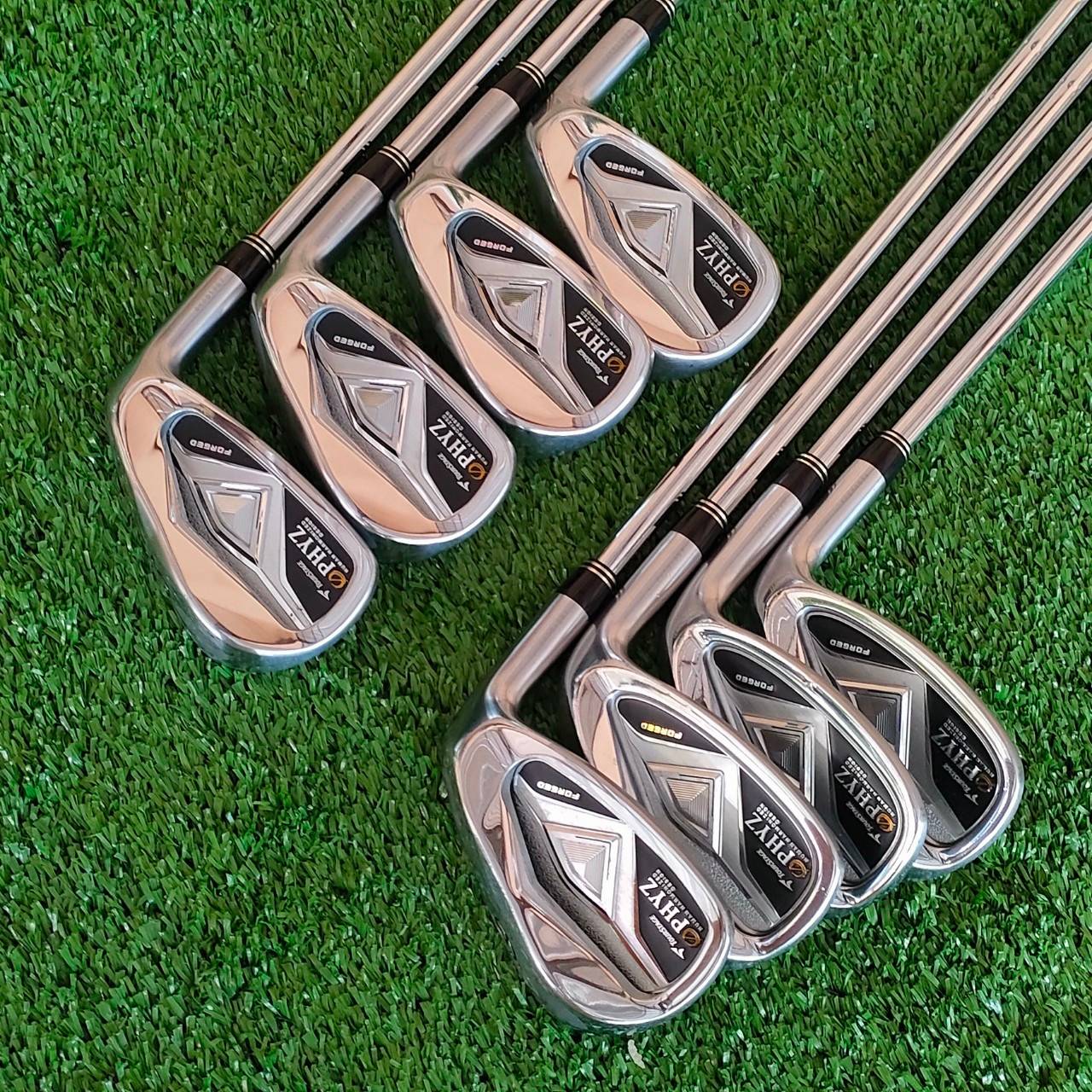 ชุดเหล็ก TOURSTAGE PHYZ FORGED มีเหล็ก 5-9 เเละ PW SW P/S ก้าน N.S.PRO 800 GH FLEX R