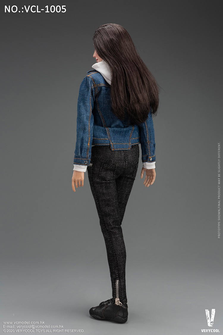 [สั่งจอง] VERYCOOL VCL-1005 / FX10 1/6 : Denim Leisure Wear Set - Head Sculpt & Female Body