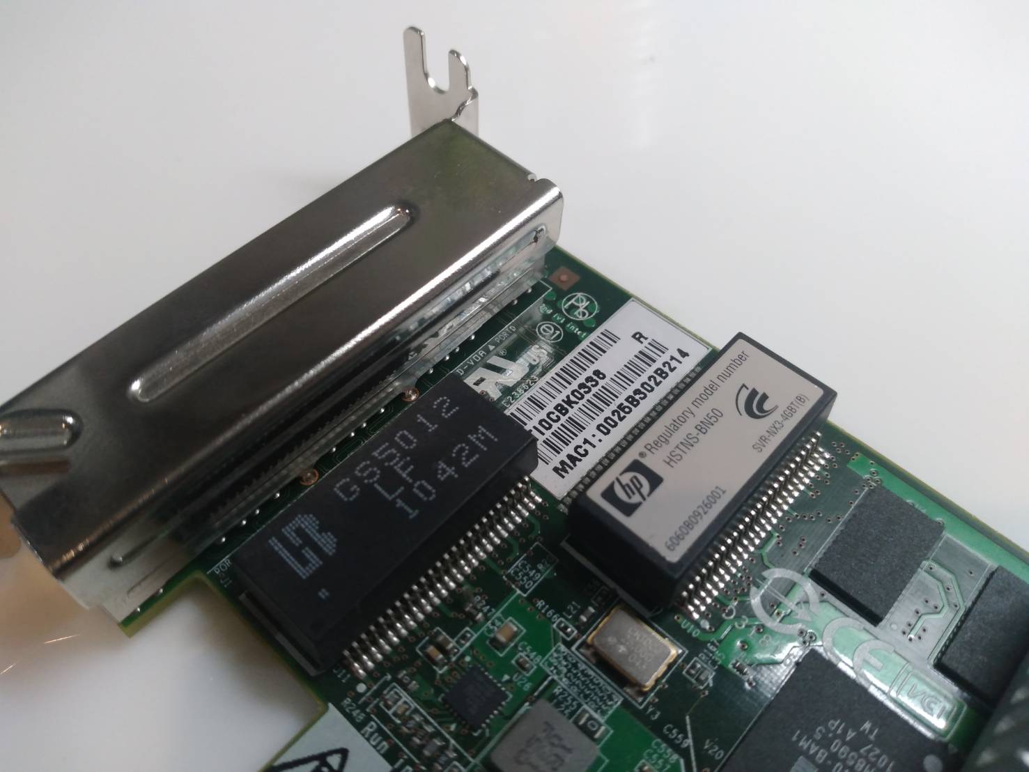 HP NC375T Quad Port PCIe Gigabit Server Network Card 539931-001 491176-001 ขาสั้น
