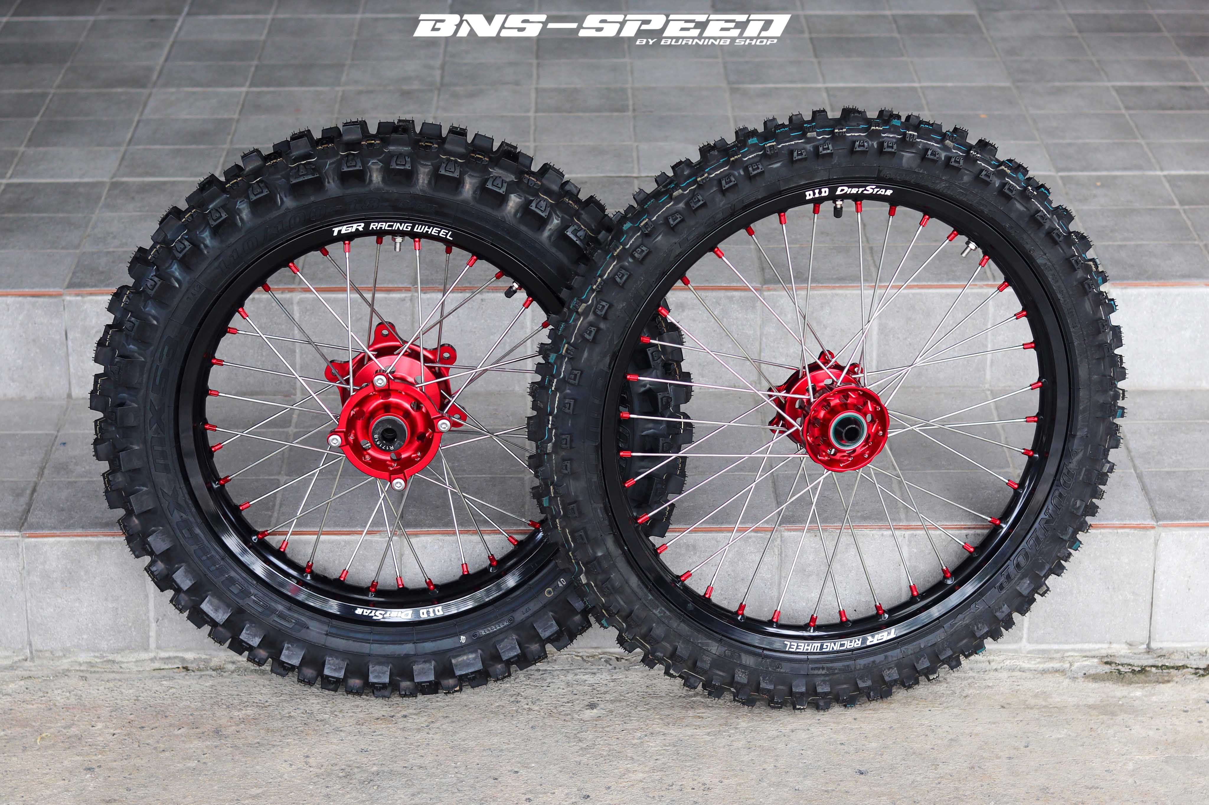 ชุดล้อวิบาก Technix TGR Racing x DID DirtStar CRF300L พร้อมยาง Dunlop MX53