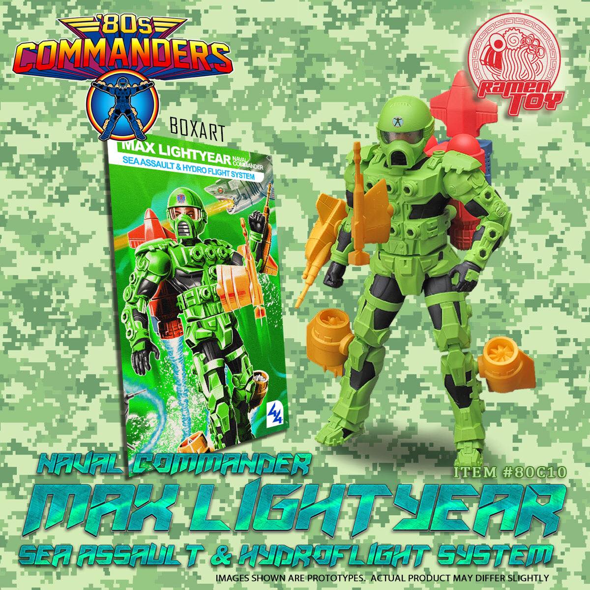 [สั่งจอง] Ramen Toy 1/12 : 80s Commander [Reissue]